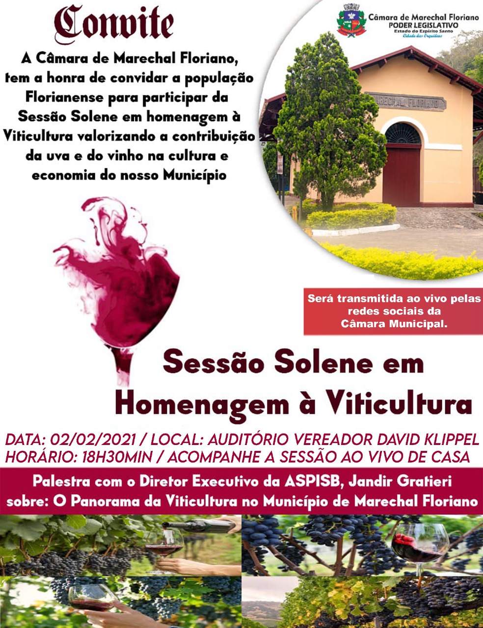 Sessão Solene em Homenagem á Viticultura