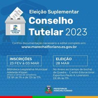 COMCAMF abre inscrições para definir membros suplentes do Conselho Tutelar