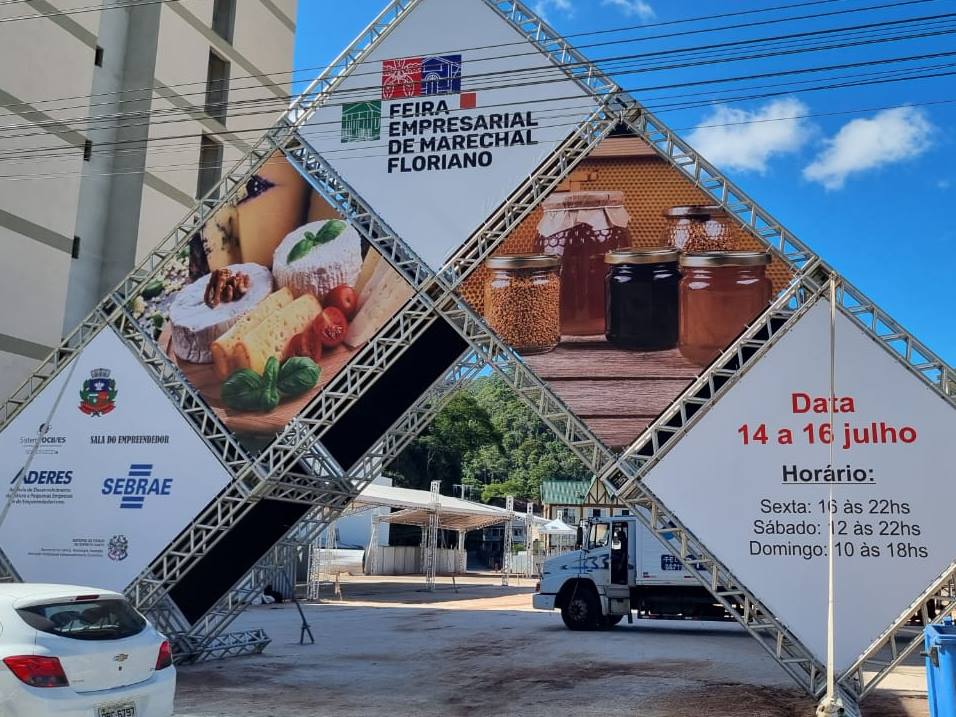 Feira empresarial terá venda de produtos diversos neste final de semana em Marechal Floriano