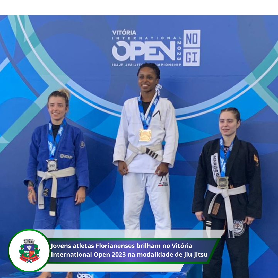 Jovens Talentos florianenses da academia de Jiu-Jitsu R2 team Agnaldo Goes Brilham no Vitória International Open 2023