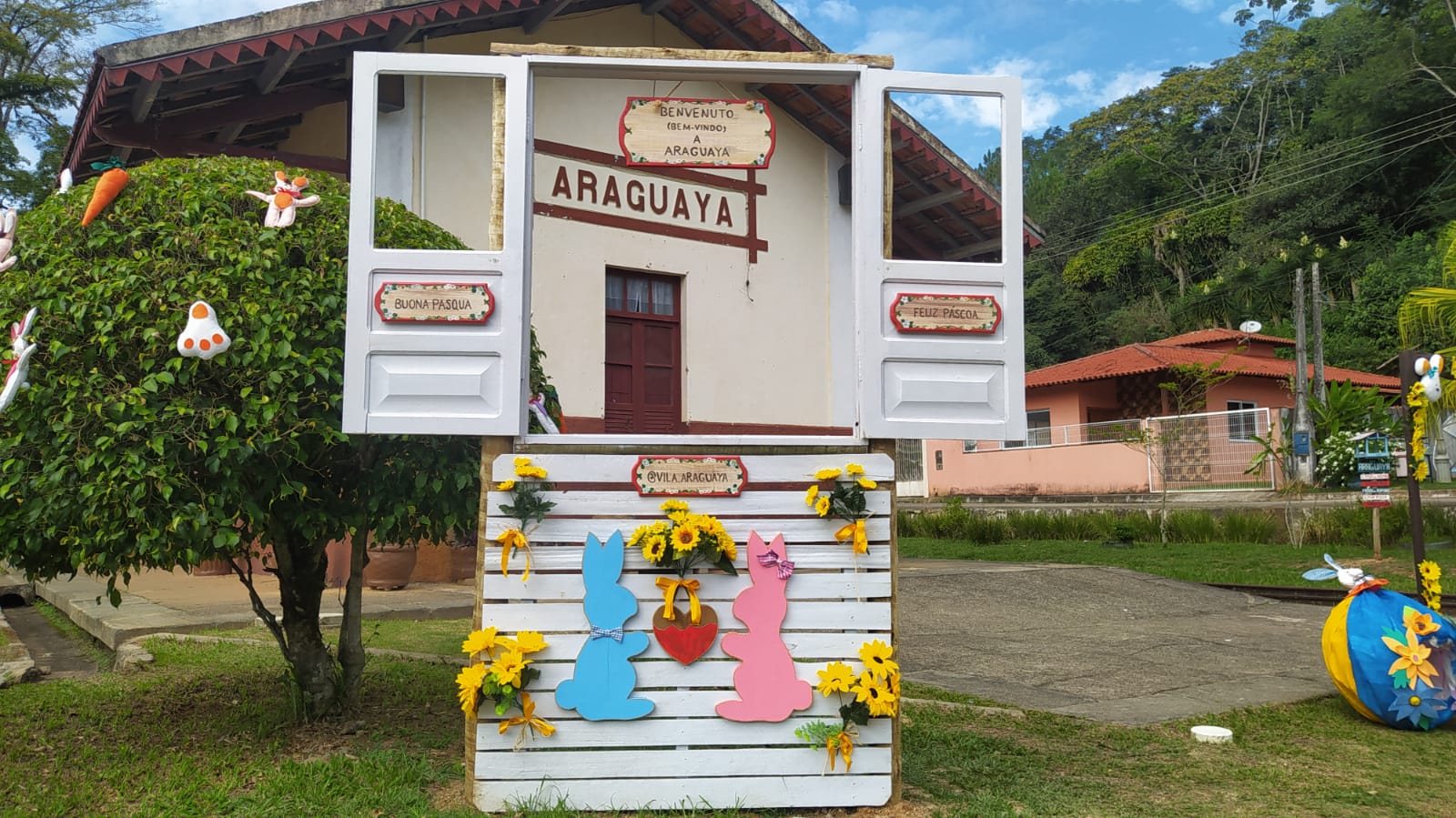 Vila de Páscoa de Araguaya terá caça aos ovos neste domingo