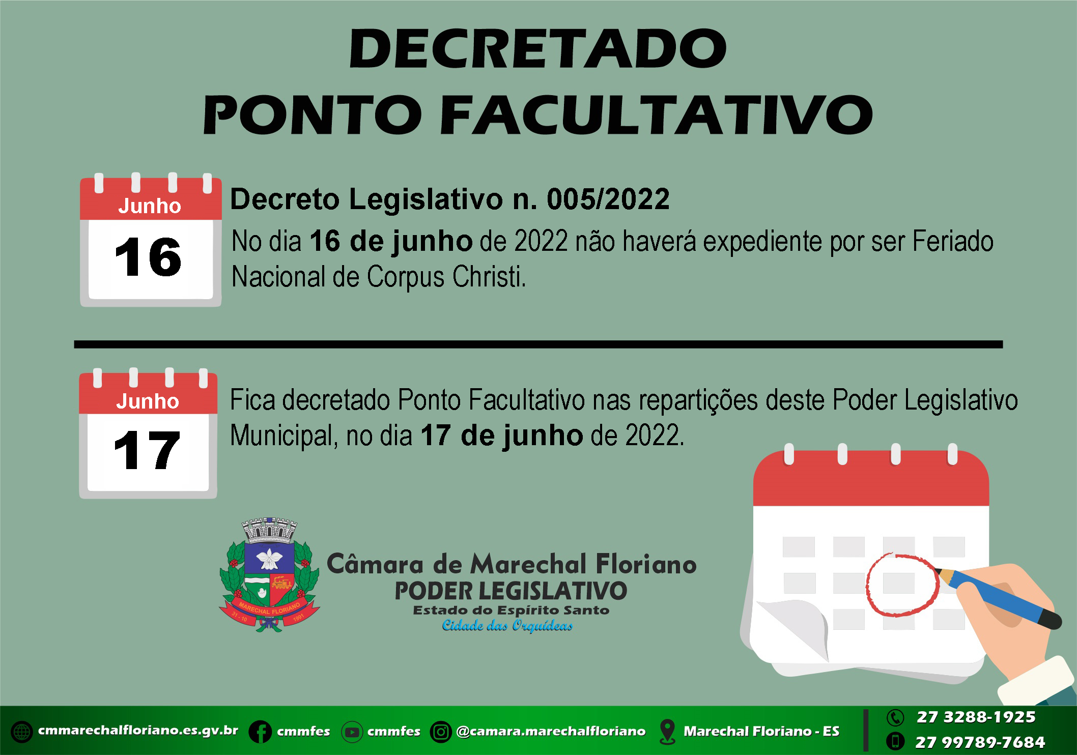 DECRETO LEGISLATIVO N°. 005/2022