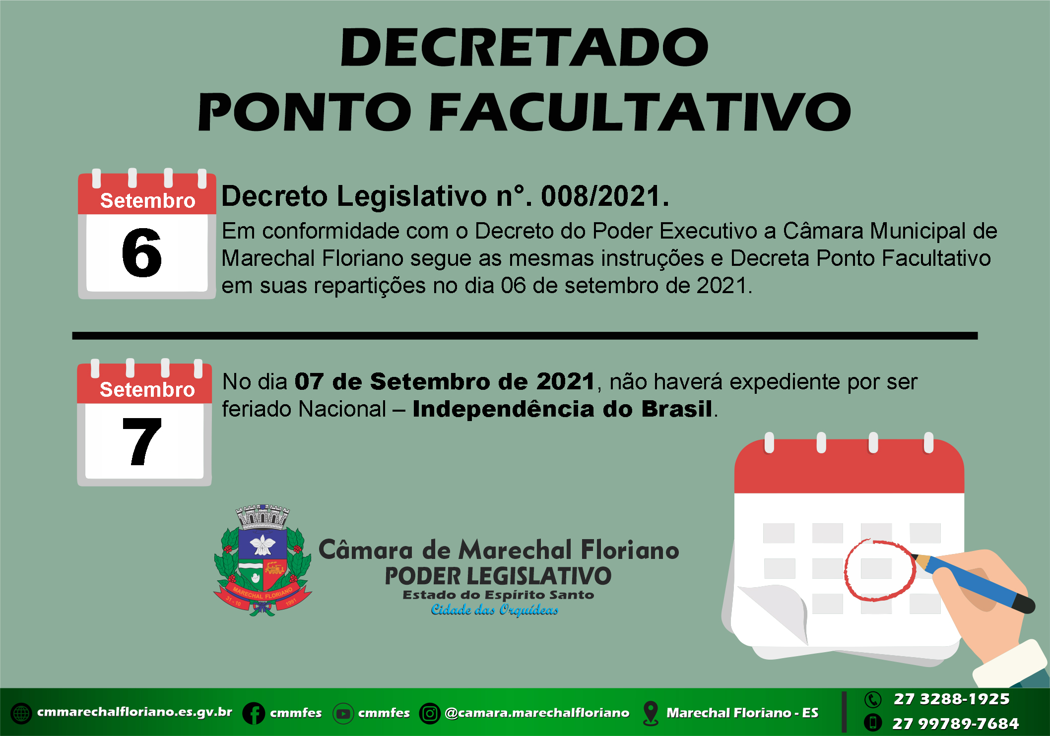 DECRETO LEGISLATIVO Nº. 008/2021