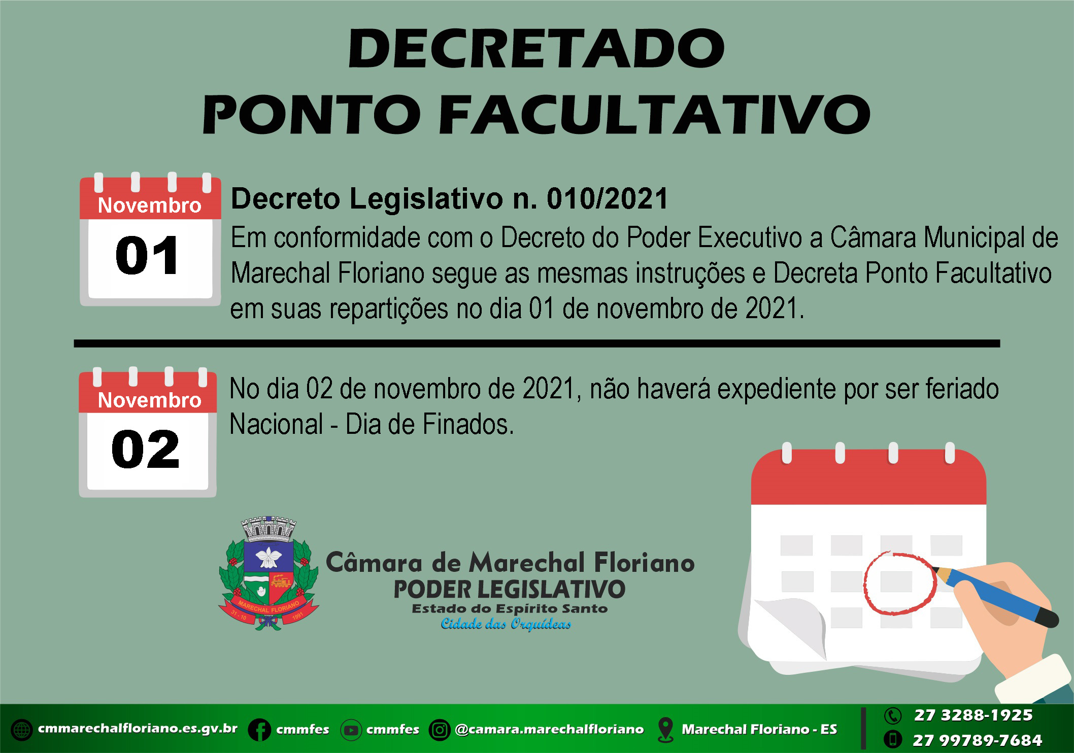 DECRETO LEGISLATIVO Nº. 010/2021