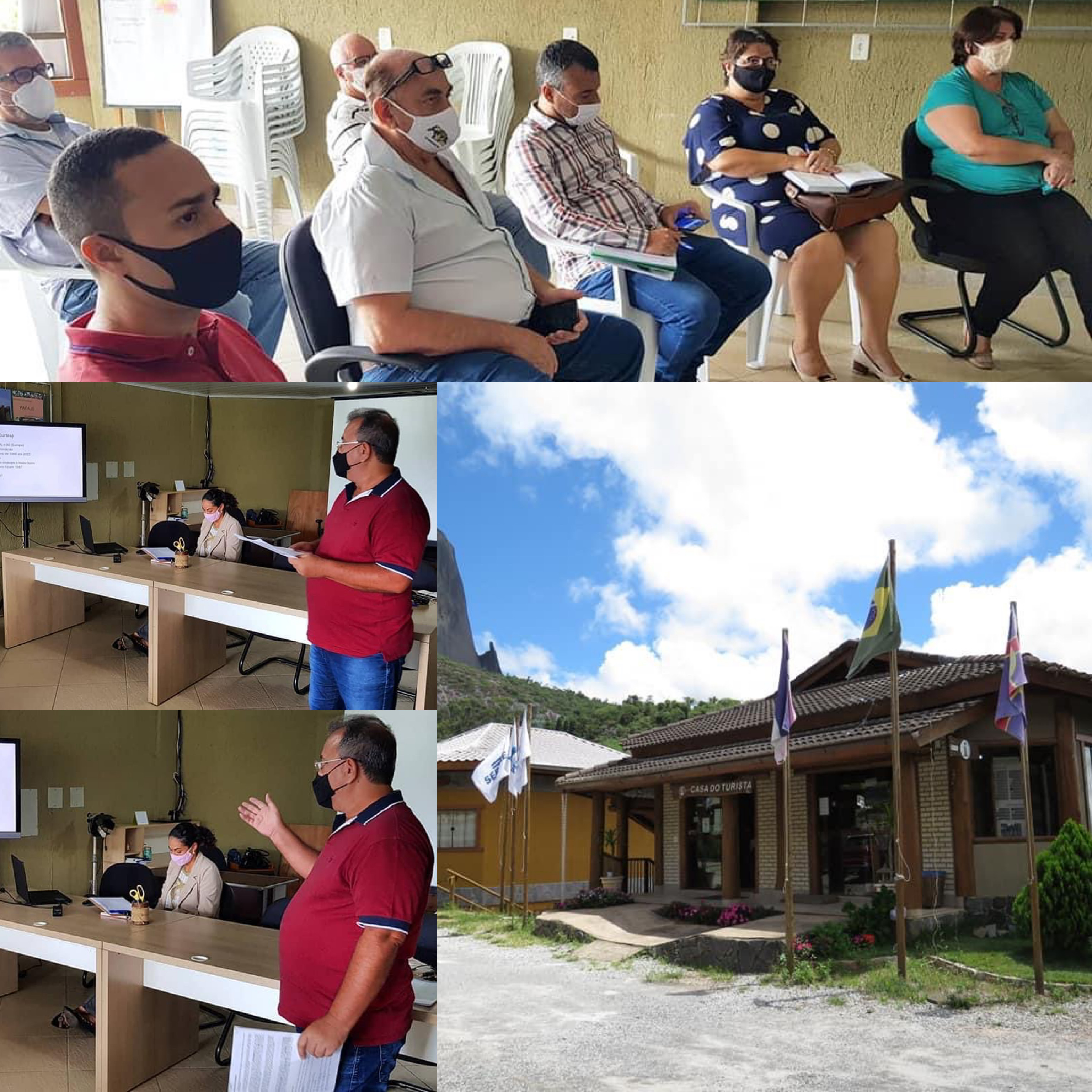 Vereadores da Câmara de Marechal Floriano se reúnem com a Diretoria da ONG Amigos do Trem para à apresentação dos Projetos Trem Regional Capixaba e Trem de Turismo 