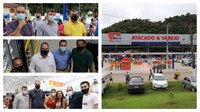 Vereadores presente na inauguração de mais um mega empreendimento Florianense